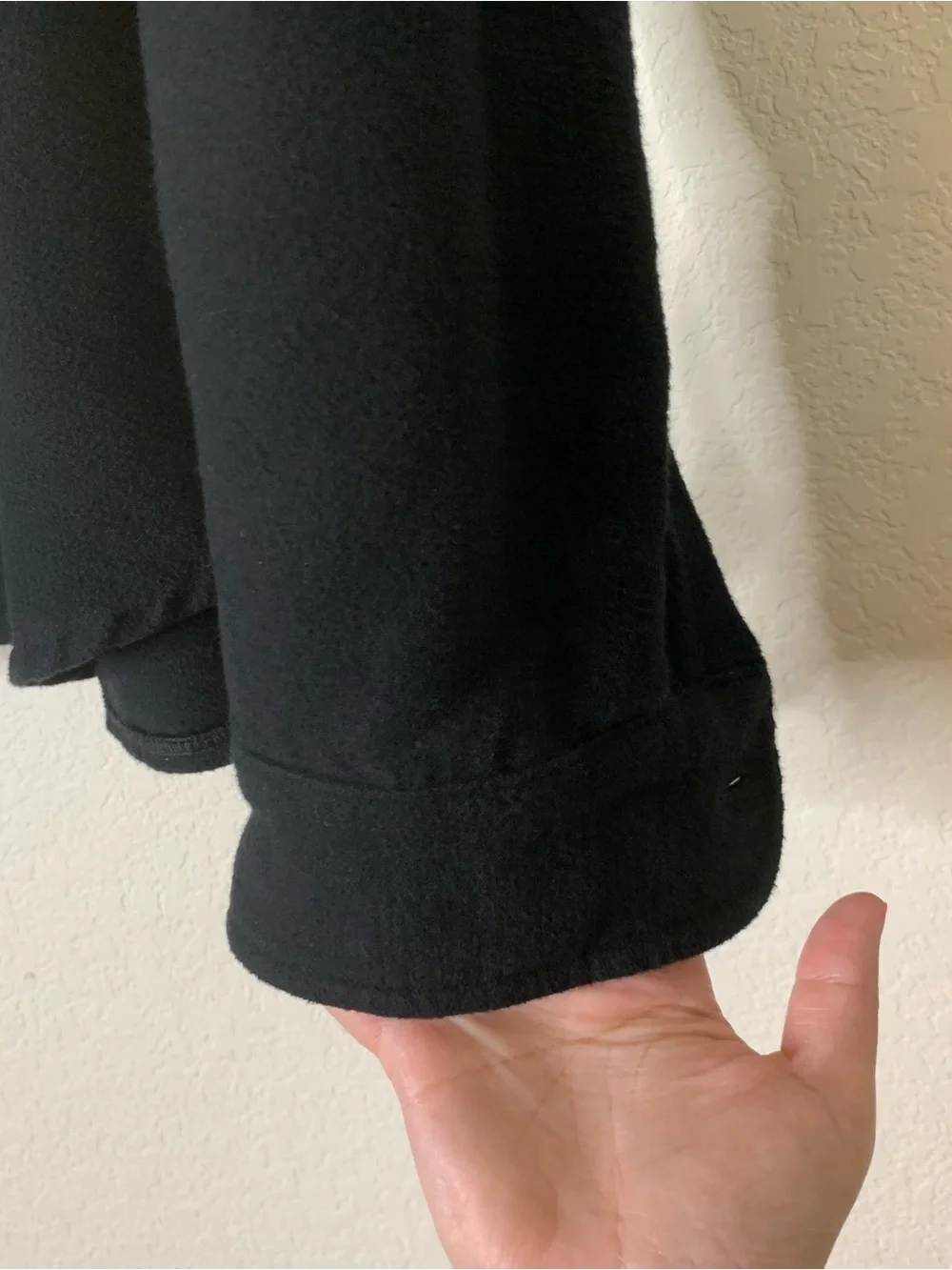 J.crew Mens black Heavyweight chamois workshirt M